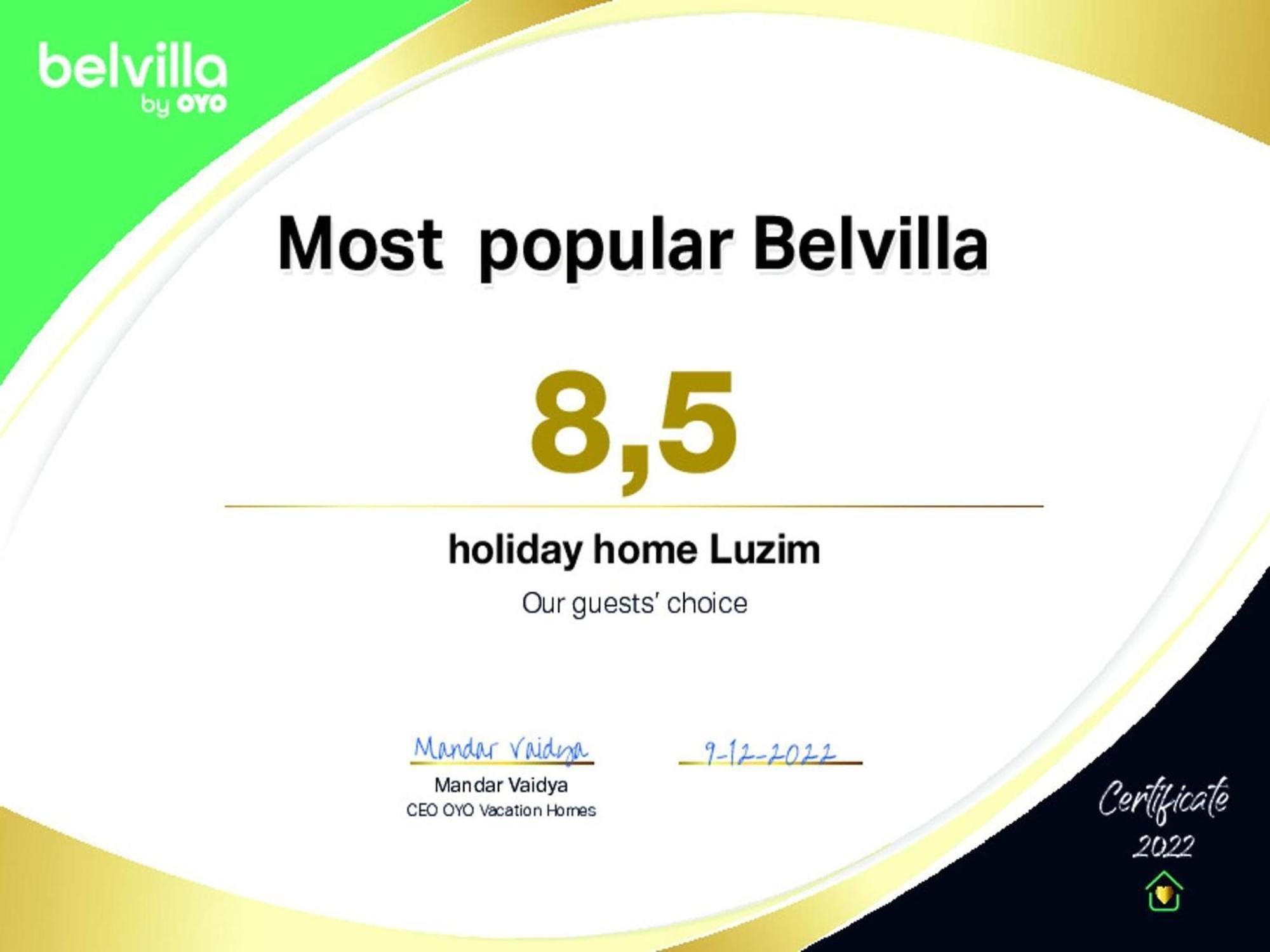 Holiday Home, Luzim Eksteriør billede